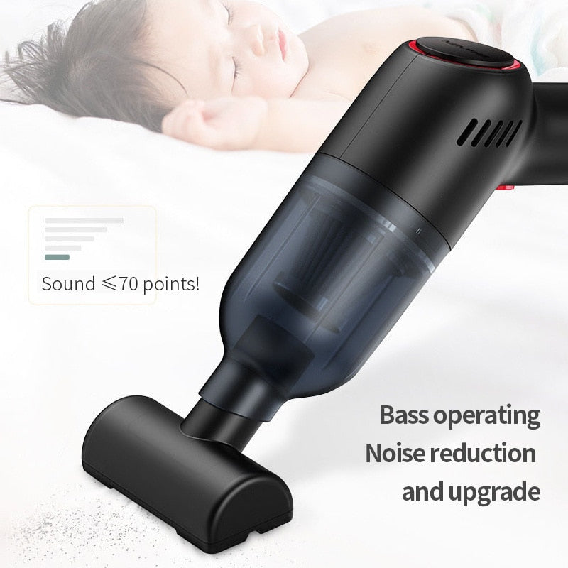 8000Pa Wireless Car Vacuum Cleaner Cordless Handheld Auto Vacuum Home