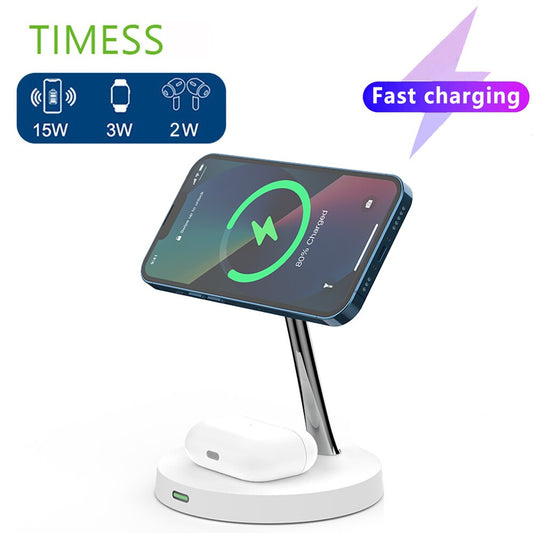 3 in 1 Wireless Chargers for Samsung / iPhone 14 13 12 pro max Qi