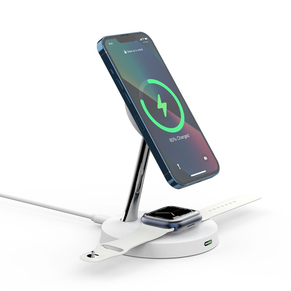 3 in 1 Wireless Chargers for Samsung / iPhone 14 13 12 pro max Qi