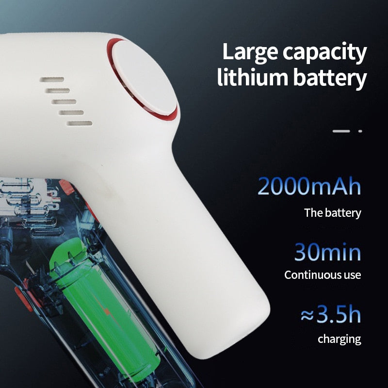 8000Pa Wireless Car Vacuum Cleaner Cordless Handheld Auto Vacuum Home