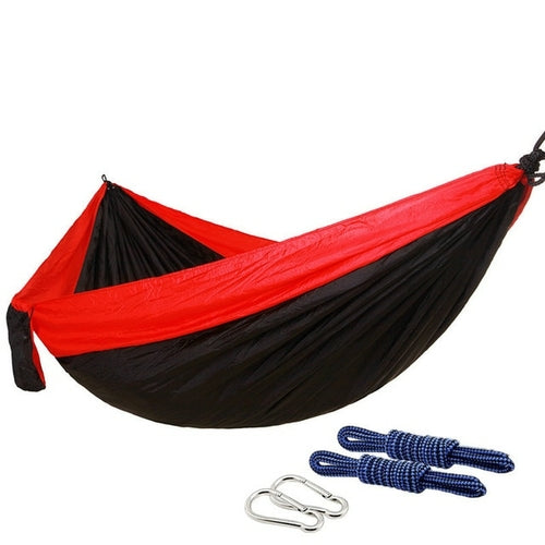 Nylon Color Matching Hammock Outdoor Camping Ultra Light Portable