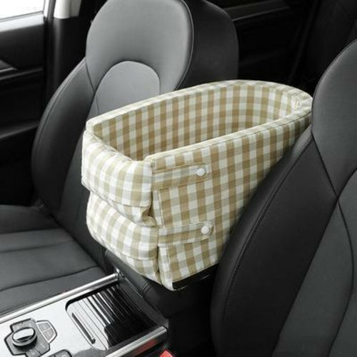 Portable Cat Dog Bed Travel Central Control Car Safety Pet Seat