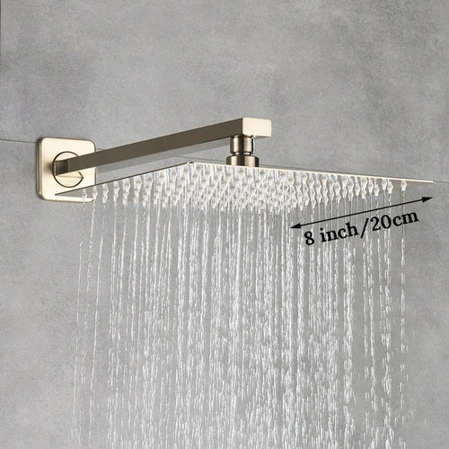 Shower Head Black Rain Shower | Shower Rainfall Black Matte - Rainfall