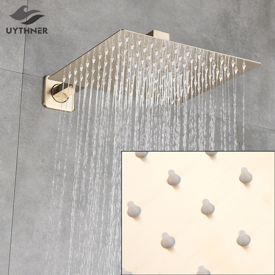 Shower Head Black Rain Shower | Shower Rainfall Black Matte - Rainfall